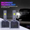 X-DS HID to LED -- 120W 12000LM LED Headlight Bulbs