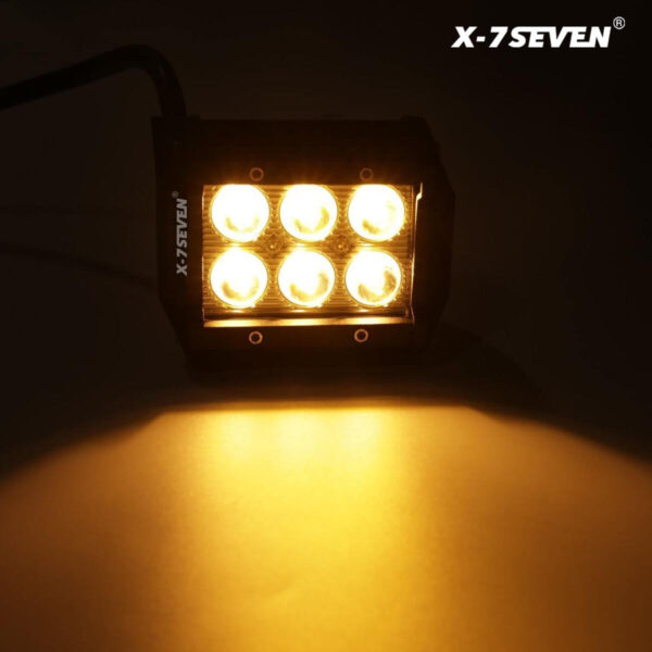 4 inch 18W Amber Spot Beam Led Work Light