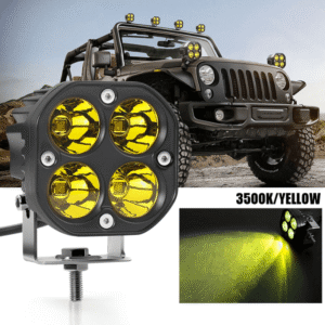3 inch 40W--4,000LM Yellow Spot Beam LED Pods