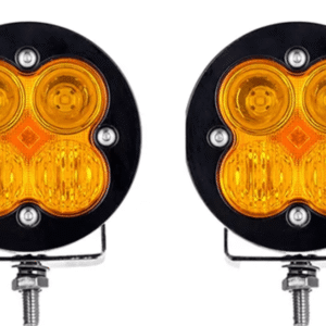 3 inch 50W--4,000LM Amber with DRL Combo Beam LED Pods