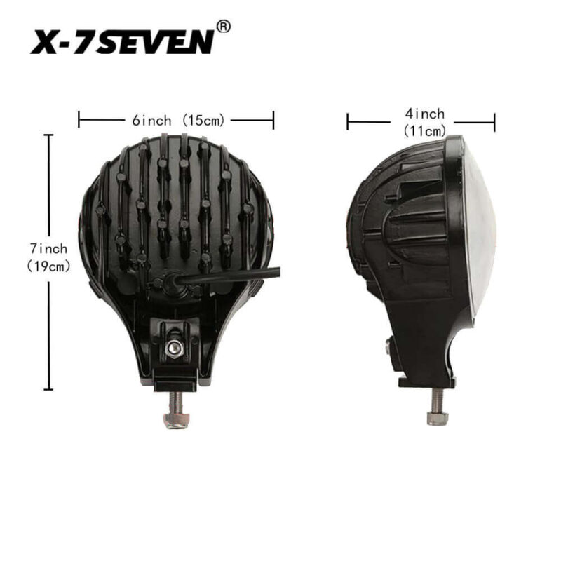 6 inch 60W CREE Led Driving Light With DRL - Image 3