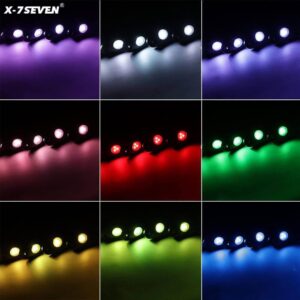 8 PCS/SET RGB Rock Light With App Control