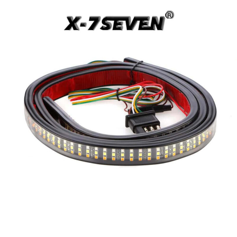 48 inch WHITE/AMBER/RED 6 Modes LED Tail Light Signal Light Strip - Image 4