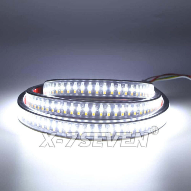 48 inch WHITE/AMBER/RED 6 Modes LED Tail Light Signal Light Strip - Image 8