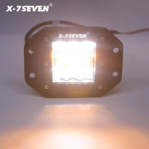 5 inch 36W White-Amber Six Modes Combo Beam Led Fog Light