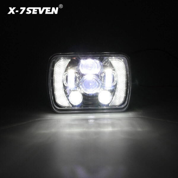 5x7 inch 45W LED Headlight For any car with sealed 5x7 Lamp