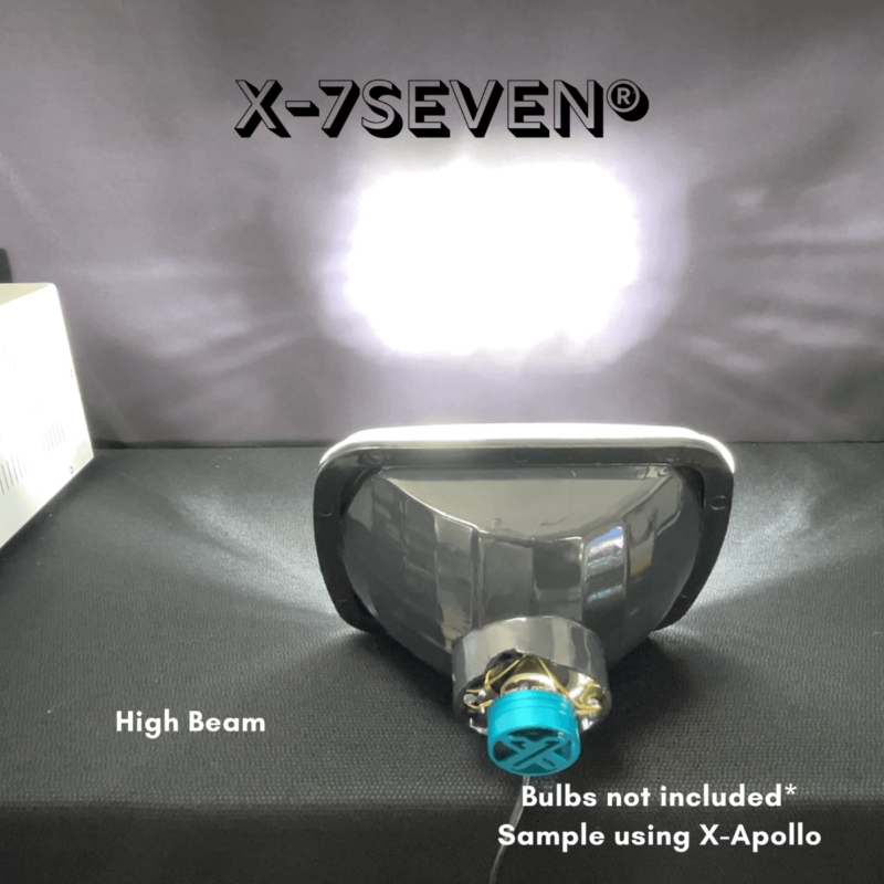 5x7 inch --Removable H4 Bulb-- Use any H4 bulb, Halogen or LED - Image 7