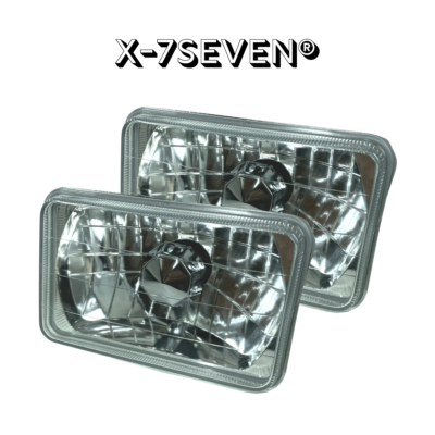 4x6 inch --Removable H4 Bulb-- Use any H4 bulb, Halogen or LED