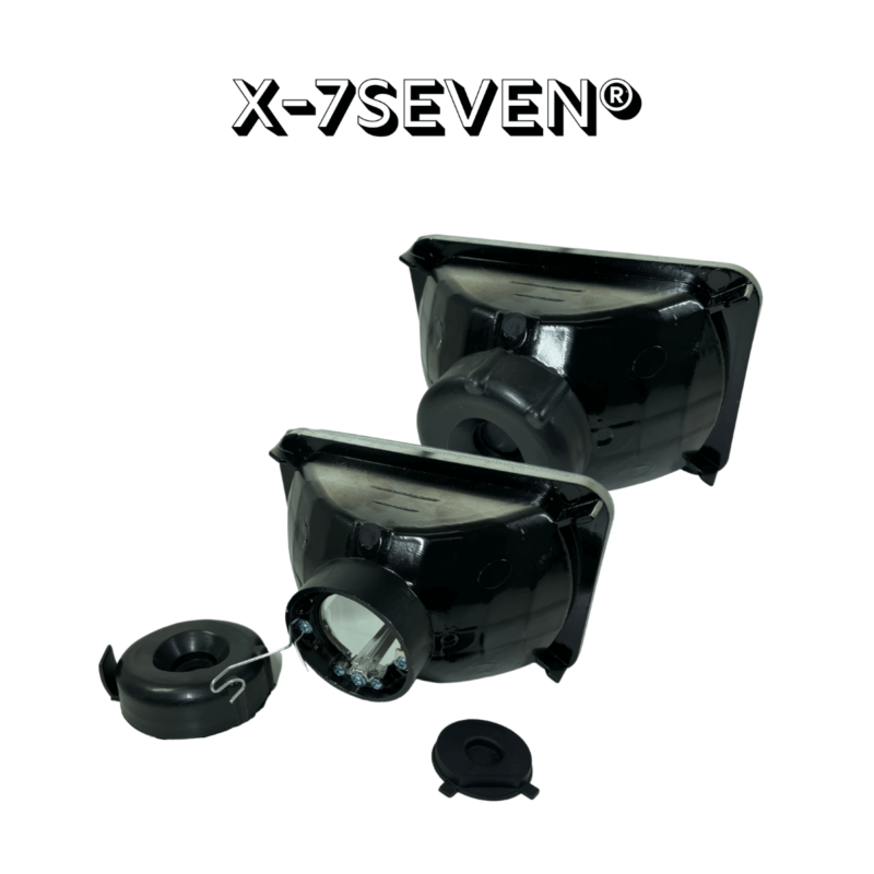 4x6 inch --Removable H4 Bulb-- Use any H4 bulb, Halogen or LED - Image 2