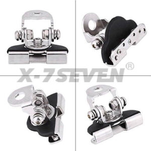 Universal LED Light Bar & Work Lights Mounting Clamp Hood Bracket