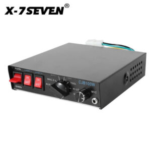 12V 100W 9 Sounds Emergency Warning Horns with Mic PA Speaker