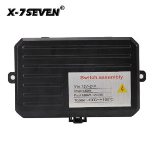 X-SWITCH Series 8 Digital Switch Panel Blue Background