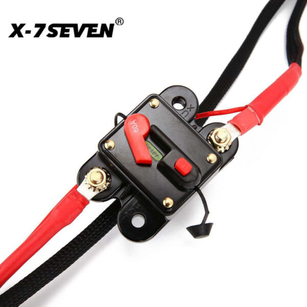 6 Light Switch Panel Modified Vehicle Control System for Jeep Wrangler JK 2007-18 with Digital Voltmeter