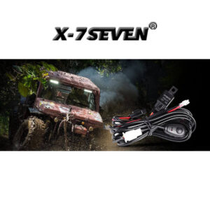 12V 40A Light Bar  Wiring Harness Kit + Switch  (For Two Lights)